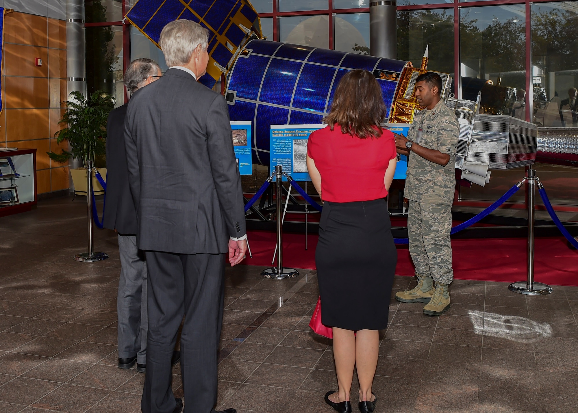 Buckley AFB hosted Aurora city officials to showcase the importance of the base’s mission and maintain a strong relationship.