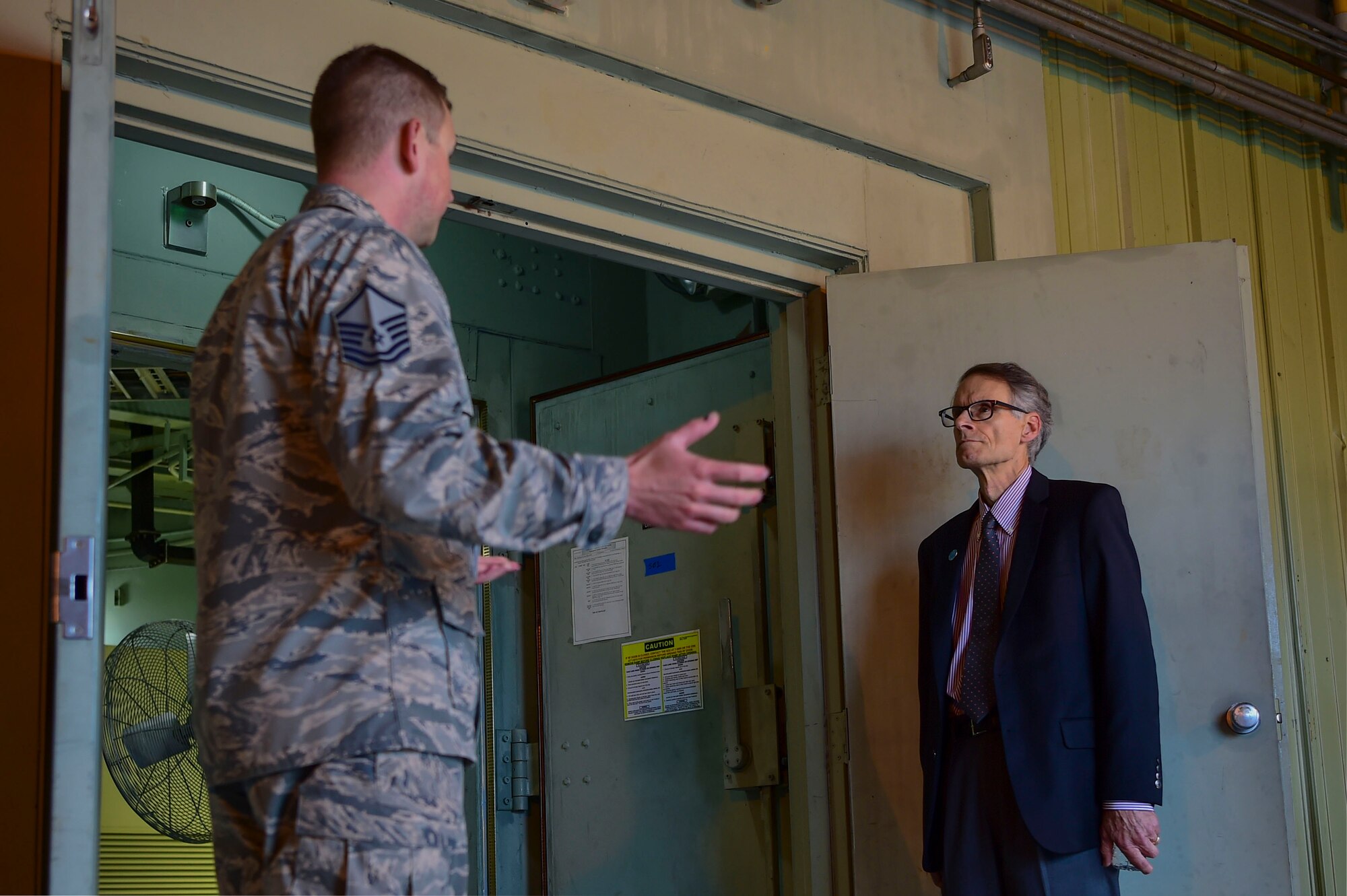 Buckley AFB hosted Aurora city officials to showcase the importance of the base’s mission and maintain a strong relationship.