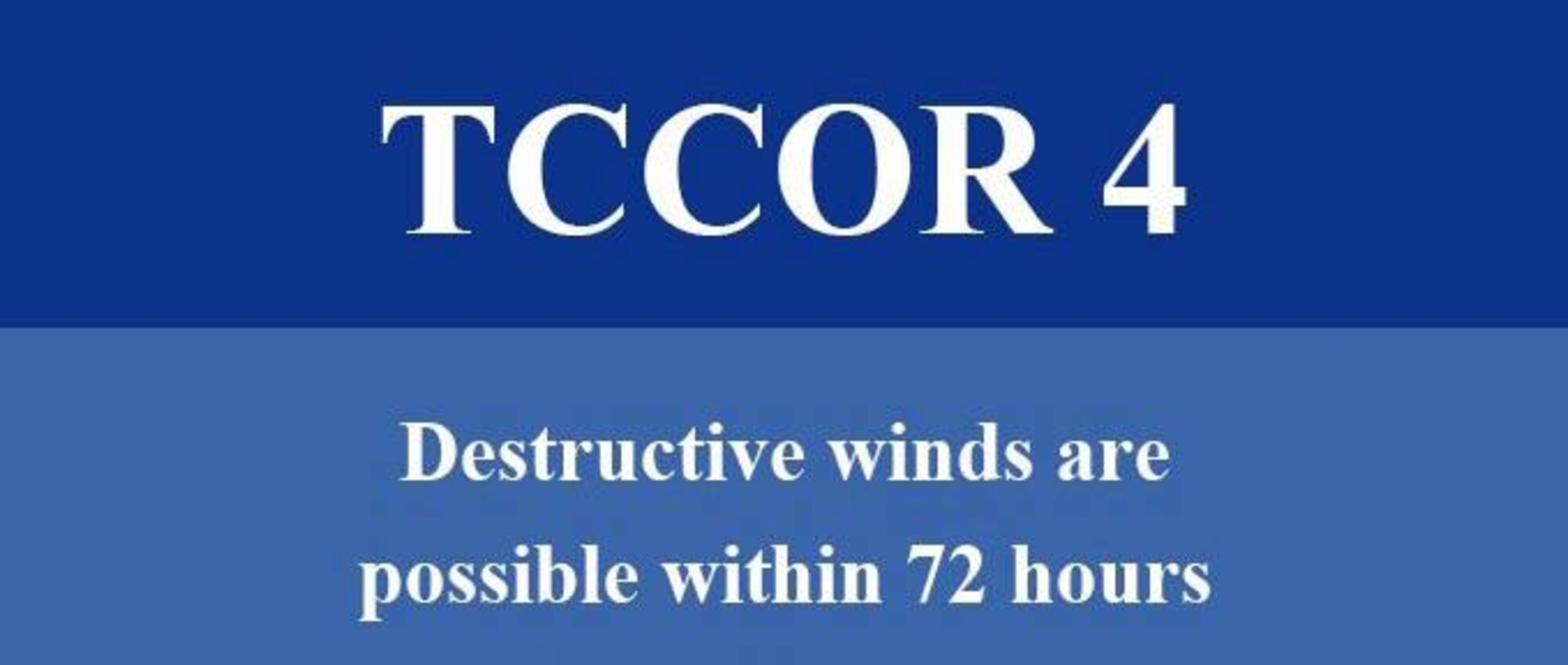 Guam Typhoon Conditions: