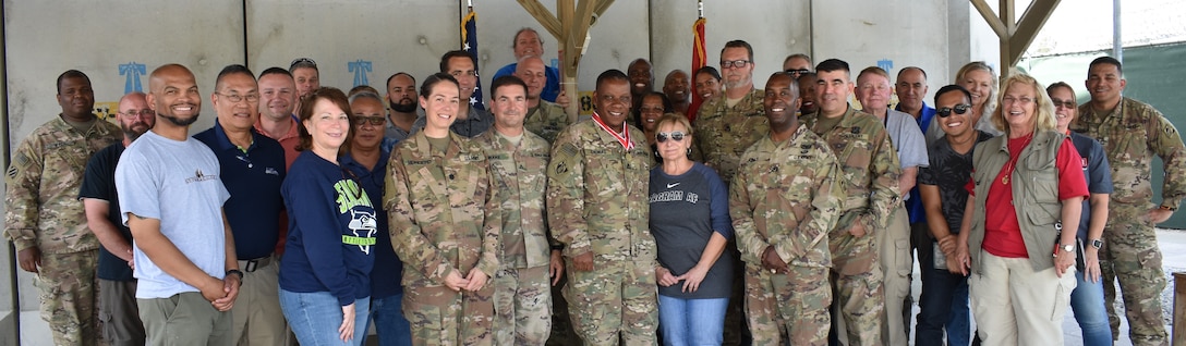 In Afghanistan District tradition the team that deploys together sticks together, even as one of their own transitions onward. Farewells are never easy, but the team remains “Castle Strong”!