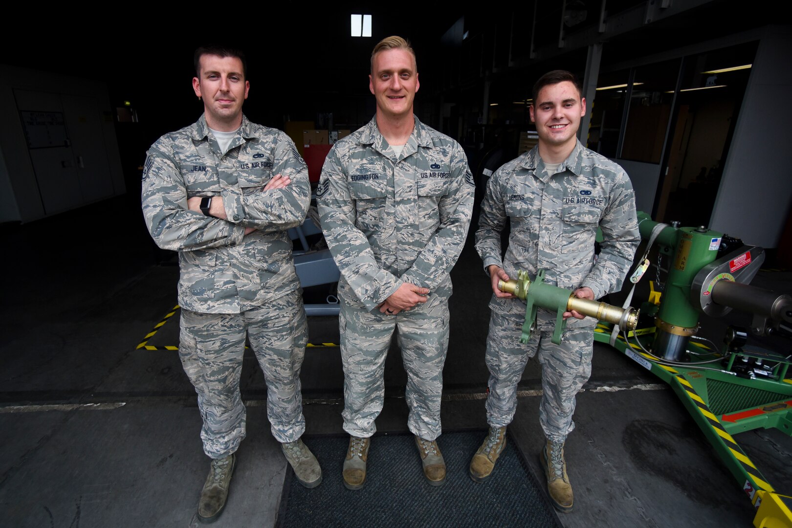 “No one in our shop has ever done this repair before,” said Senior Airman Kaleb Lemons, 86th Maintenance Squadron repair and reclamation journeyman. “An aircraft can typically go its entire lifespan without us replacing these parts.”