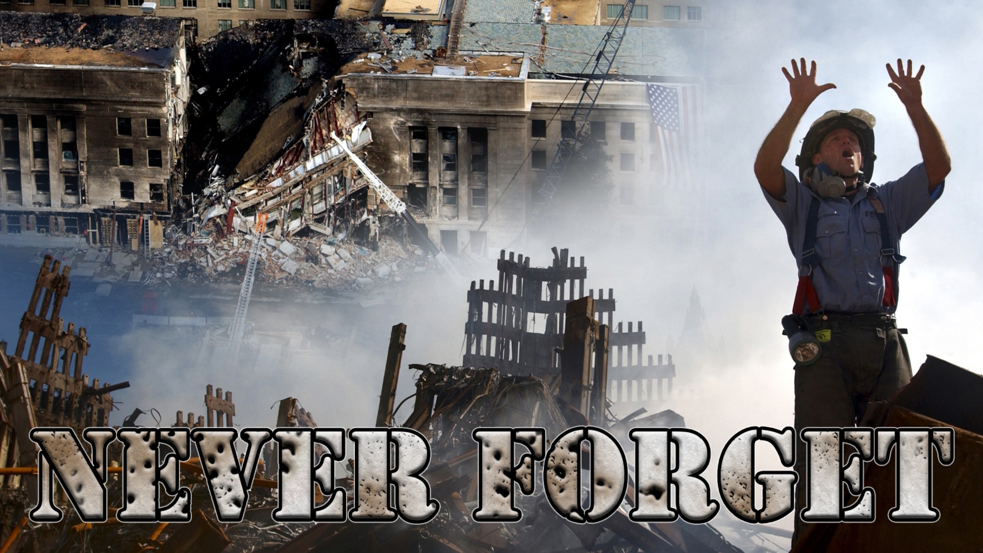 Never forget the events of September 11, 2001.
