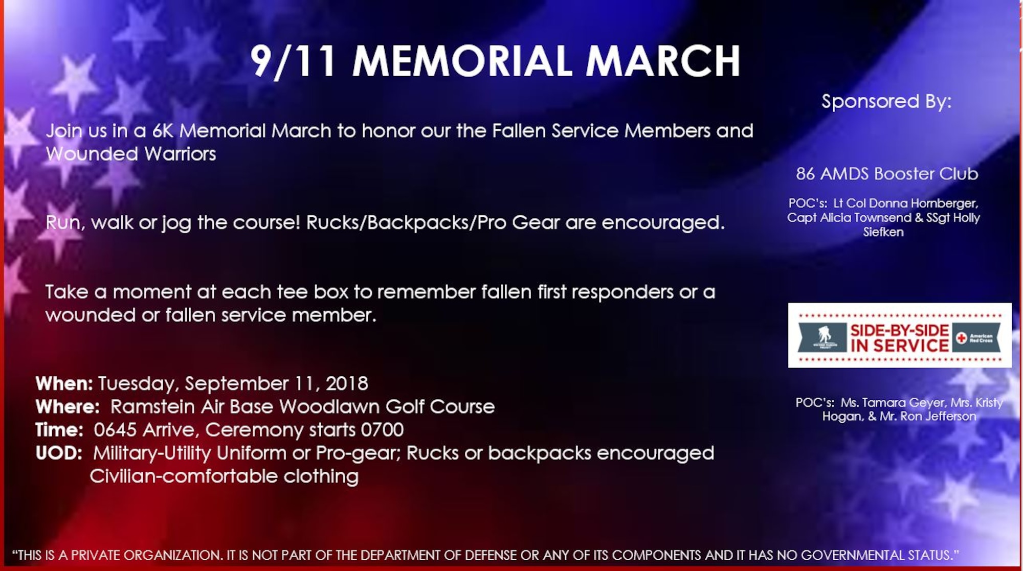 9/11 Memorial March