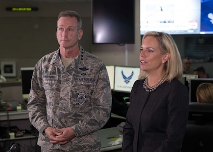 DHS Secretary visit
