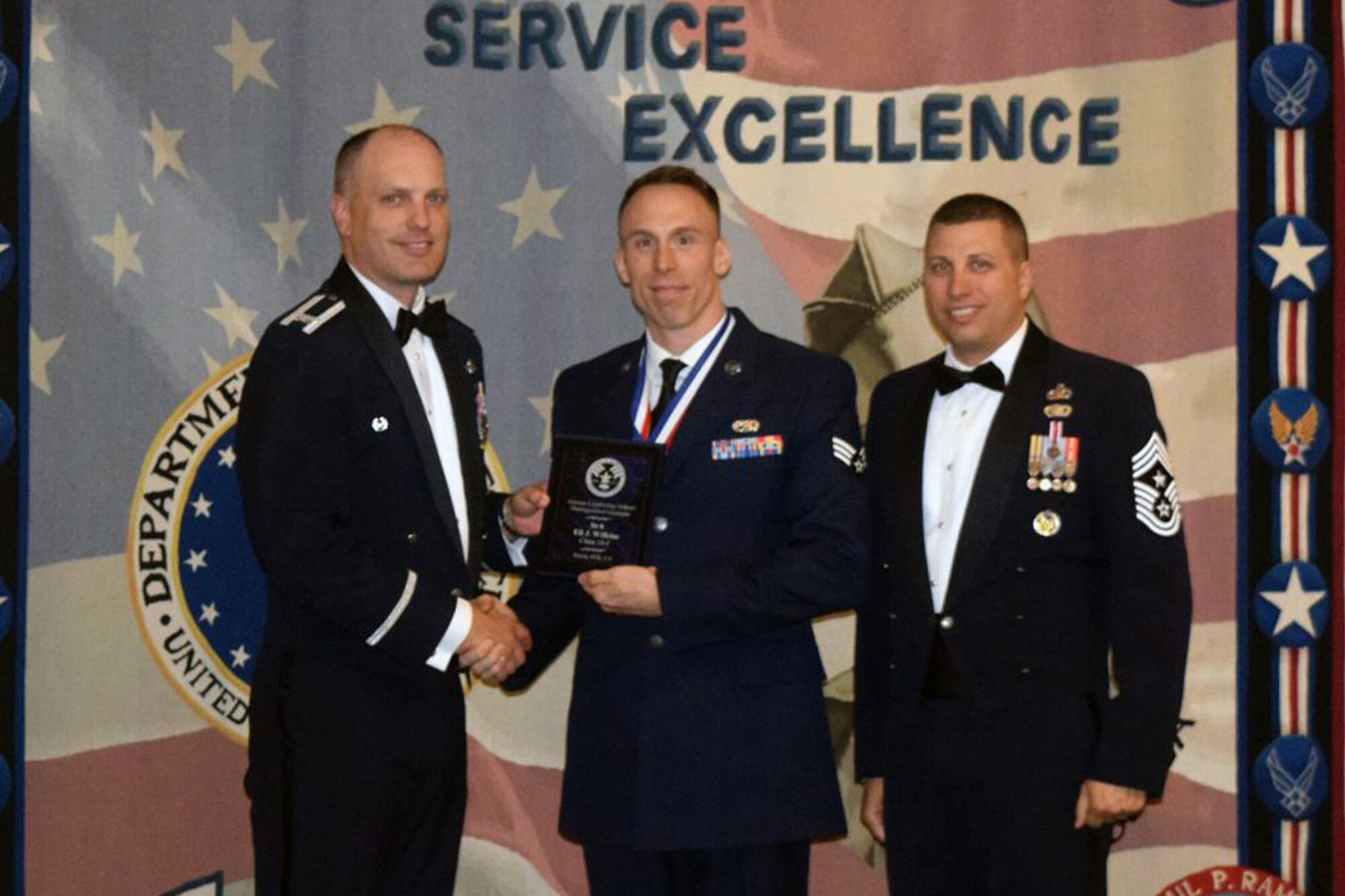 Senior Airman Eli Wilkins, 349th Maintenance Squadron, was named a Airmen Leadership Distinguished Graduate, August 22, 2018.