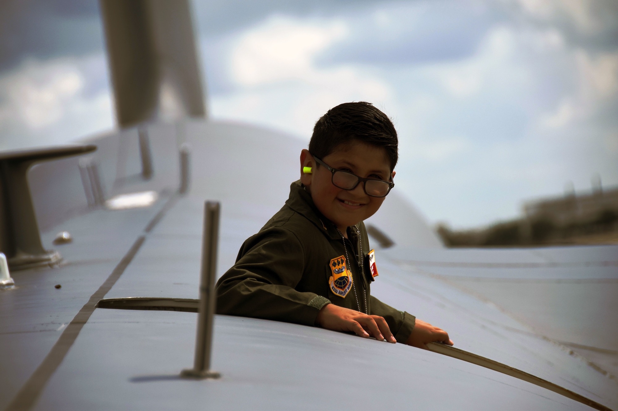 The 433rd Airlift Wing hosted 8-year-old Giovanny Gallegos, who is battling high risk leukemia, as the Pilot for a Day Sept. 8, 2018 at Joint Base San Antonio-Lackland.
