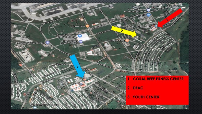 andersen air force base map