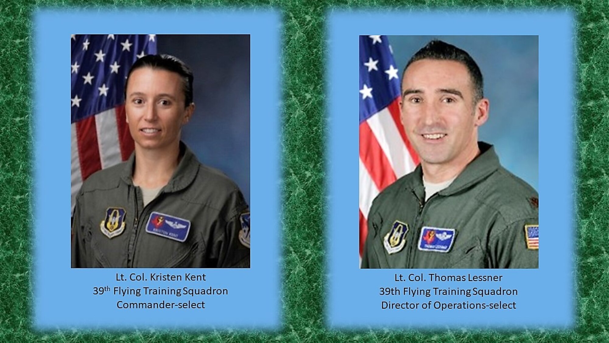 New 39FTS, 96FTS leadership teams