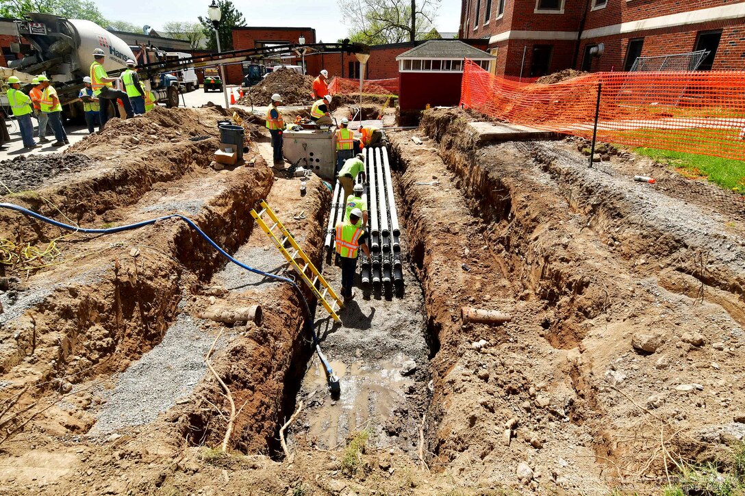 The U.S. Army Corps of Engineers and the Department of Veterans Affairs are partners in delivering the Canandaigua VA Medical Center Mega Project, providing a state-of-the-art medical facility and health care service infrastructure to approximately 65,000 veterans living in and around the greater Canandaigua, NY area.