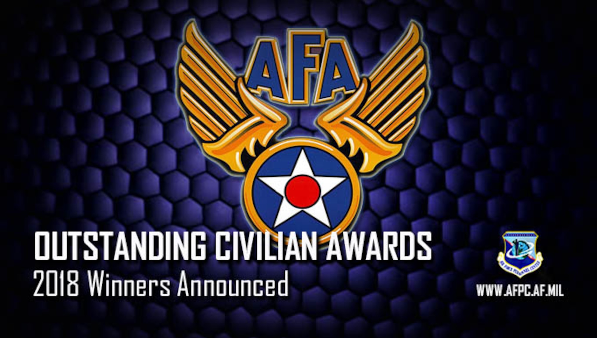 Outstanding civilian awards; 2018 winners announced