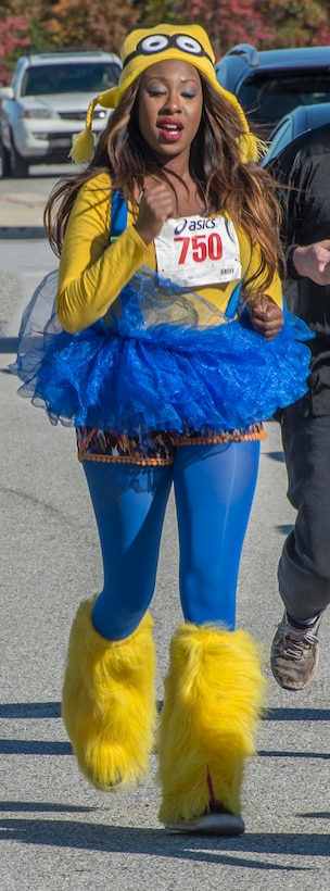 NSA employees donned costumes for the race