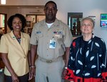 IMAGE: KING GEORGE, Va. (Aug. 30, 2018) – Leadership in a Diverse Environment Training Event guest speakers are pictured with Capt. Godfrey ‘Gus’ Weekes, Naval Surface Warfare Center Dahlgren Division (NSWCDD) commanding officer, at the NSWCDD sponsored event. Stefanie Easter, director of Navy Staff for the Office of the Chief of Naval Operations, left, spoke to participants on how to “Lead Where You Are in a Diverse Environment”. Laura Linwood, secretary general of the Council of Women World Leaders, discussed “Moving Beyond Diversity.” The training event featured a wide spectrum of presentations and discussion panels focusing on the challenges and opportunities facing today’s leadership.
