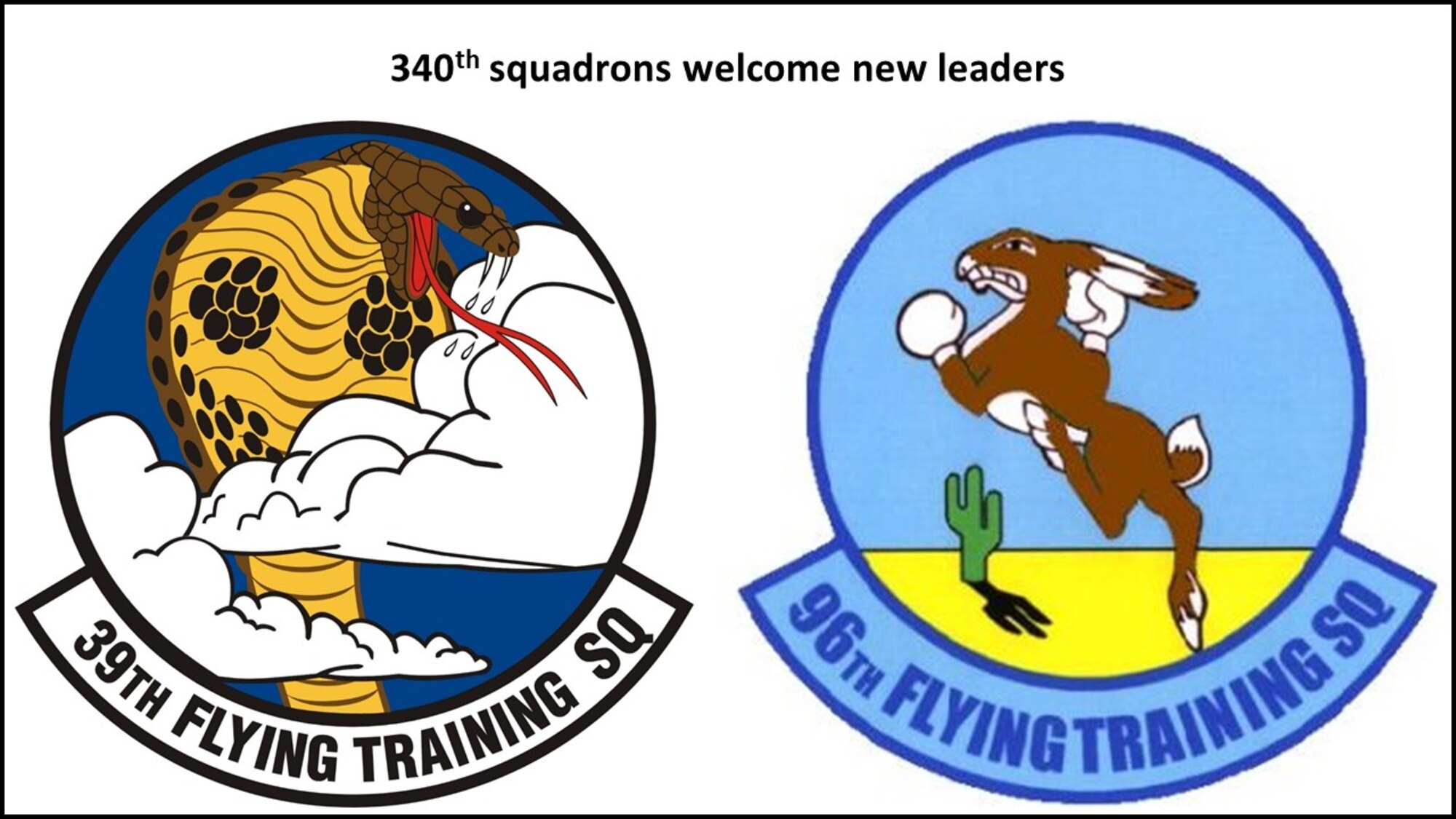 New squadron leaders named