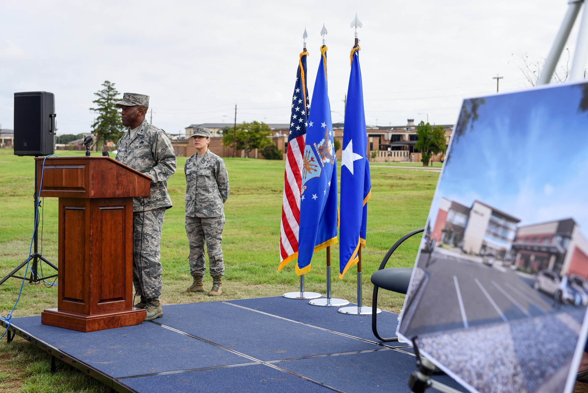 82nd Medical Group groundbreaking ceremony