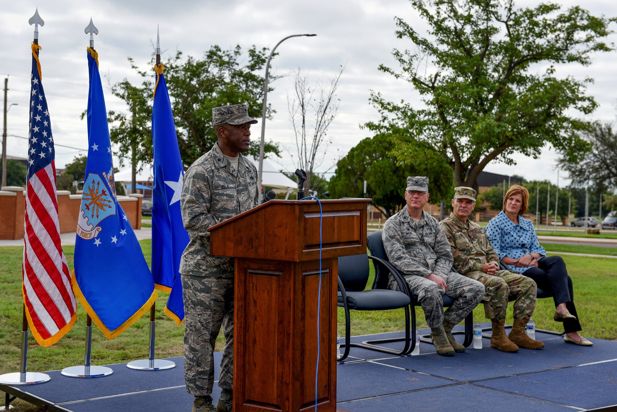 82nd Medical Group groundbreaking ceremony