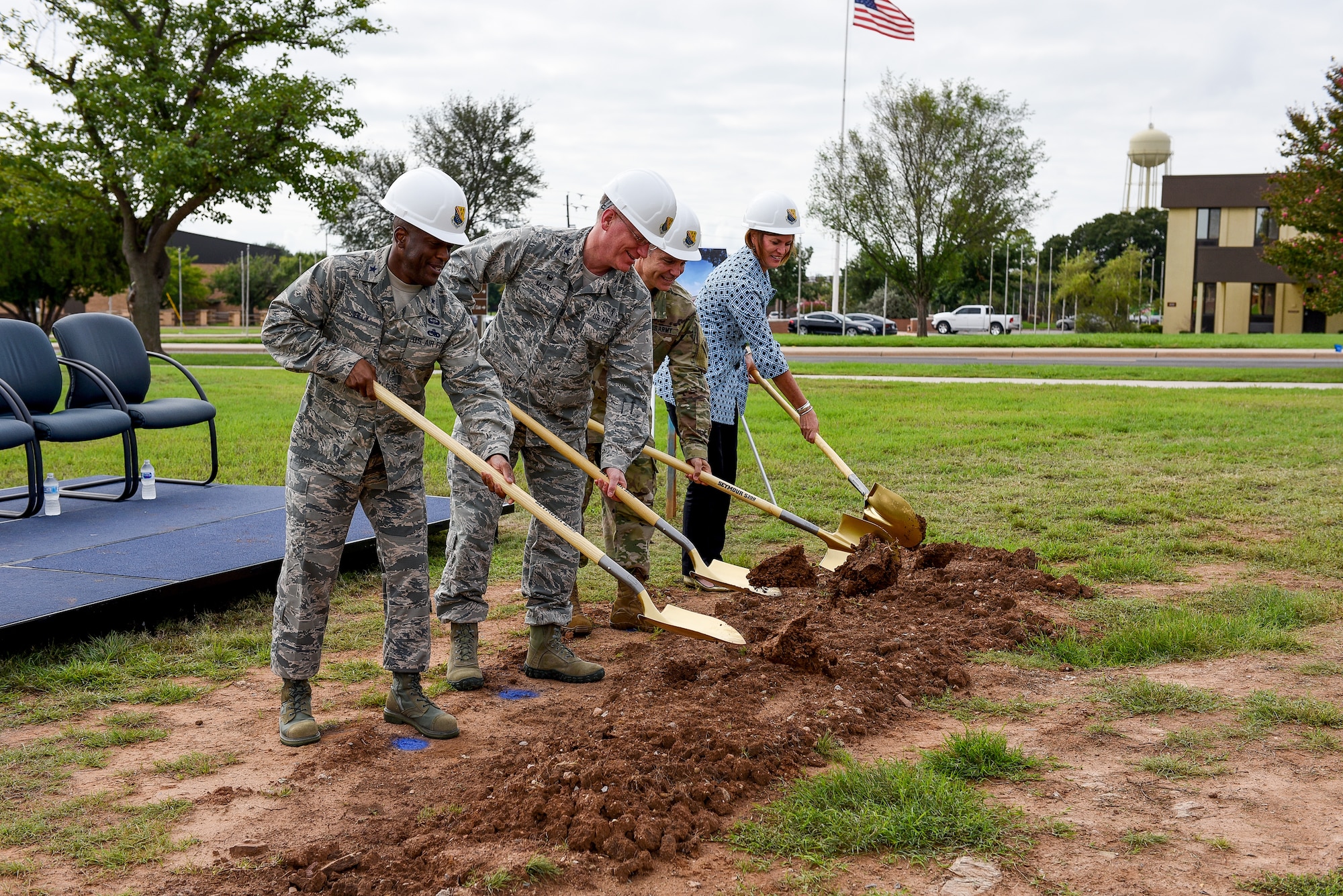 82nd Medical Group groundbreaking ceremony