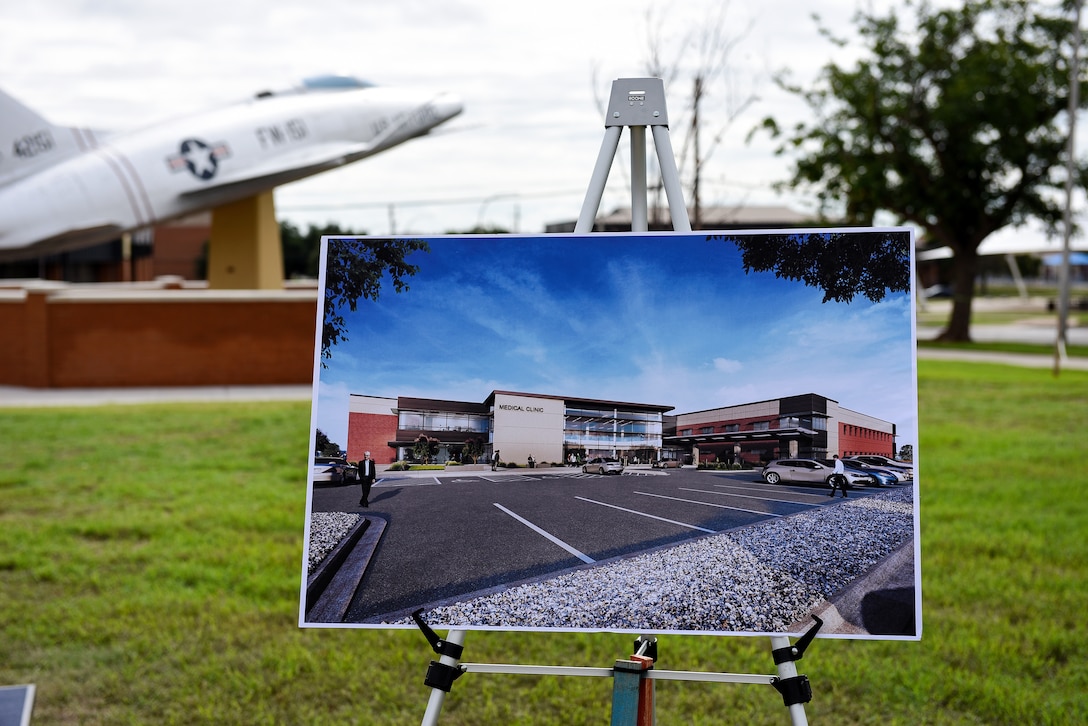 82nd Medical Group groundbreaking ceremony