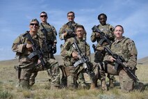 These Airmen will be competing with other major command teams during the 2018 Air Force Defender Challenge.