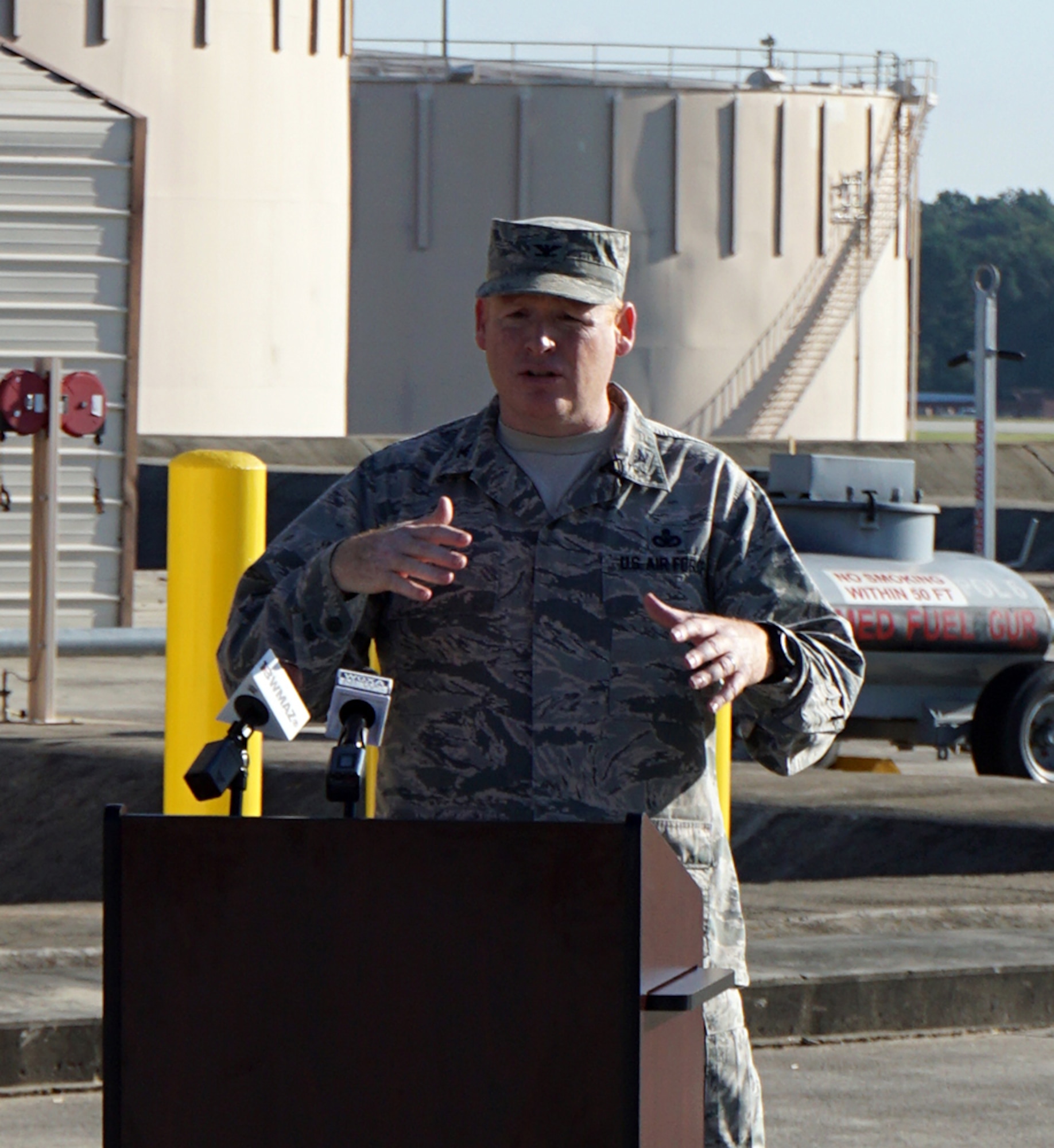 New Global Hawk fuel storage tank