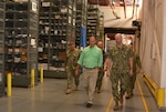 DLA Land and Maritime Commander tours Distribution and Mapping