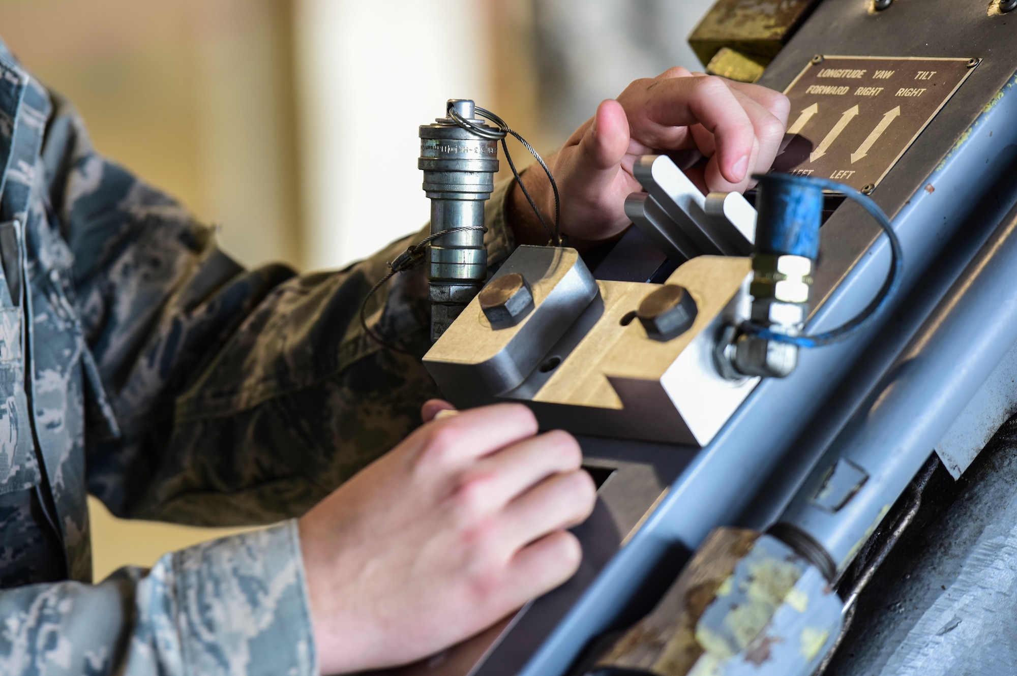 Members of the 5th AMXS competed in a Load Crew of the Quarter Competition at Minot Air Force Base, North Dakota. Two weapons load crews, representing the 23rd and 69th Bomb Squadrons, were timed on their ability to efficiently load an inert munition onto a B-52H Stratofortress. The 5th AMXS hosted the competition to showcase their attention to detail, teamwork, precision and bomb loading proficiency.