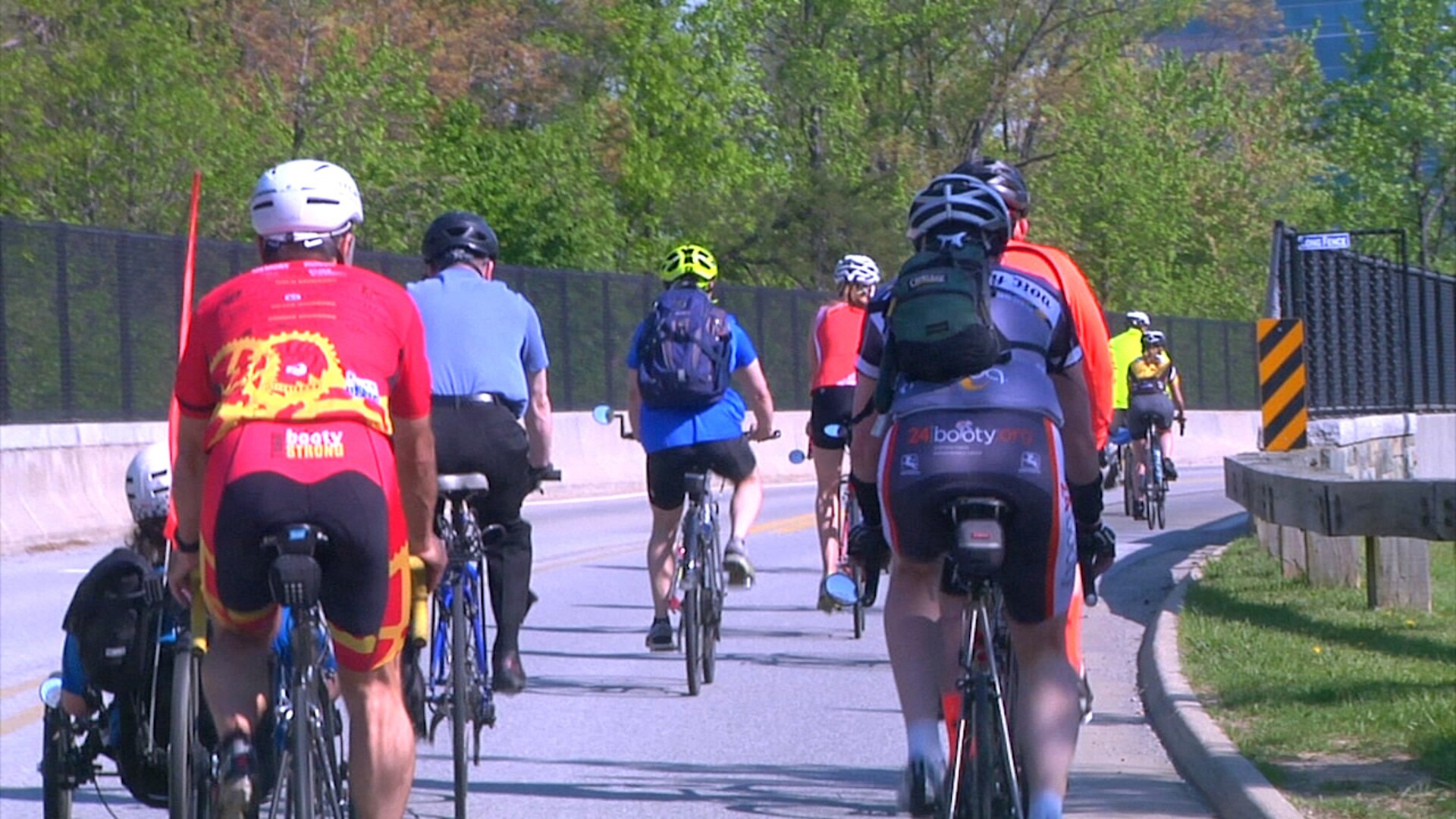 The bike-friendly changes on NSA's campus cycled in.