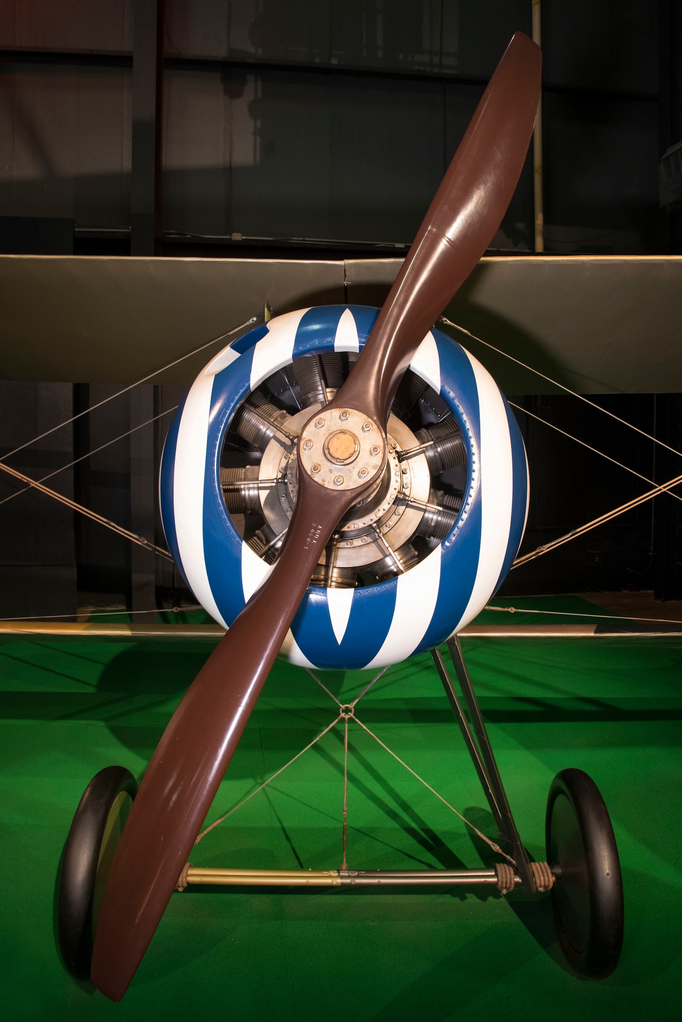 DAYTON, Ohio -- Nieuport N.28C-1 in the Early Years Gallery at the National Museum of the United States Air Force. (U.S. Air Force photo by Ken LaRock)
