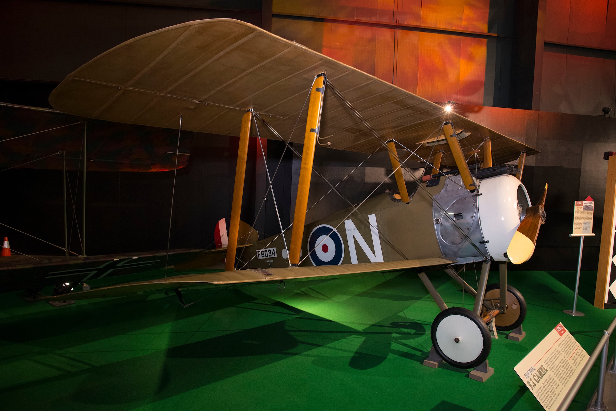 DAYTON, Ohio -- Sopwith Camel F.1 in the Early Years Gallery at the National Museum of the United States Air Force. (U.S. Air Force photo by Ken LaRock)