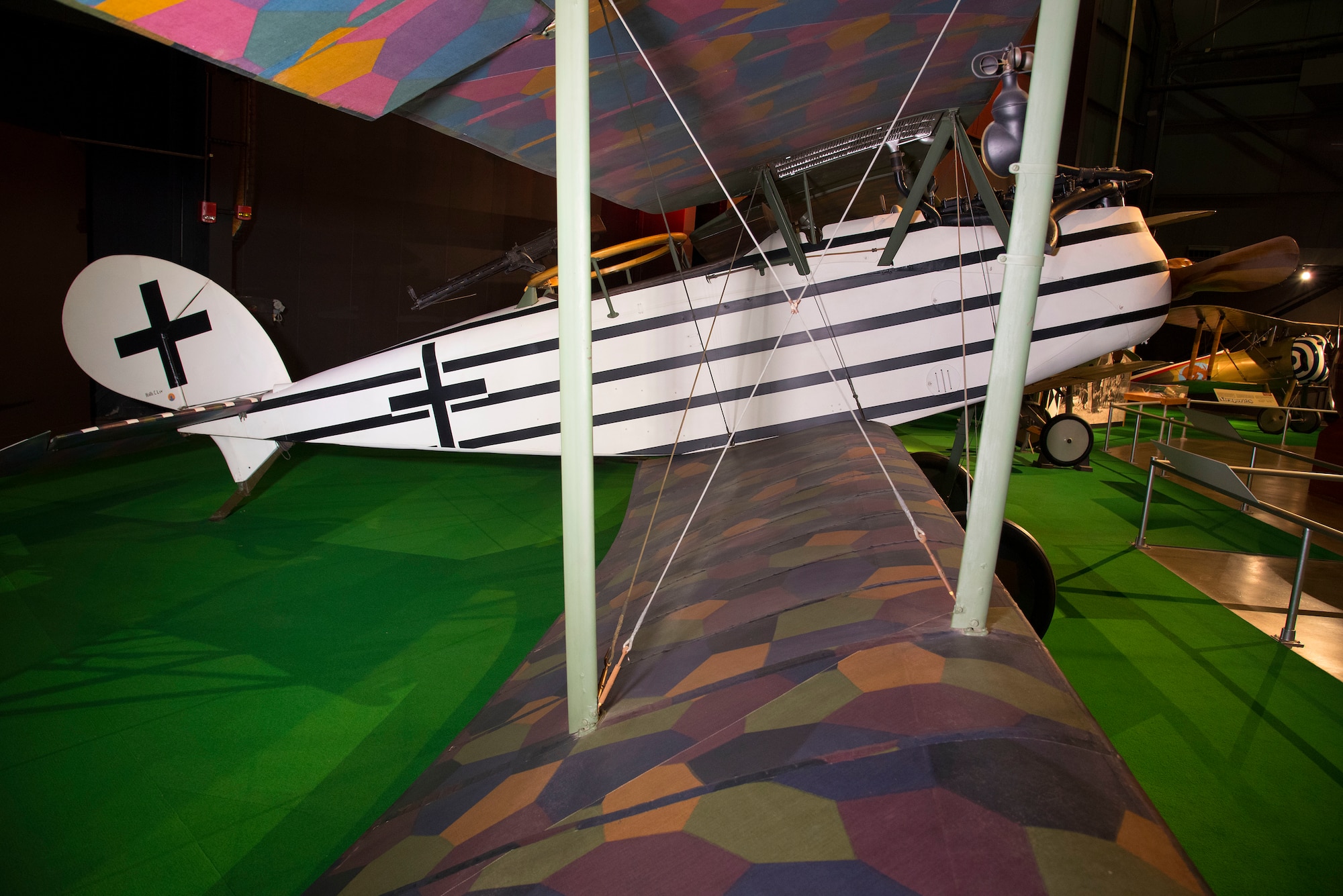DAYTON, Ohio -- Halberstadt CL IV in the Early Years Gallery at the National Museum of the United States Air Force. (U.S. Air Force photo by Ken LaRock)