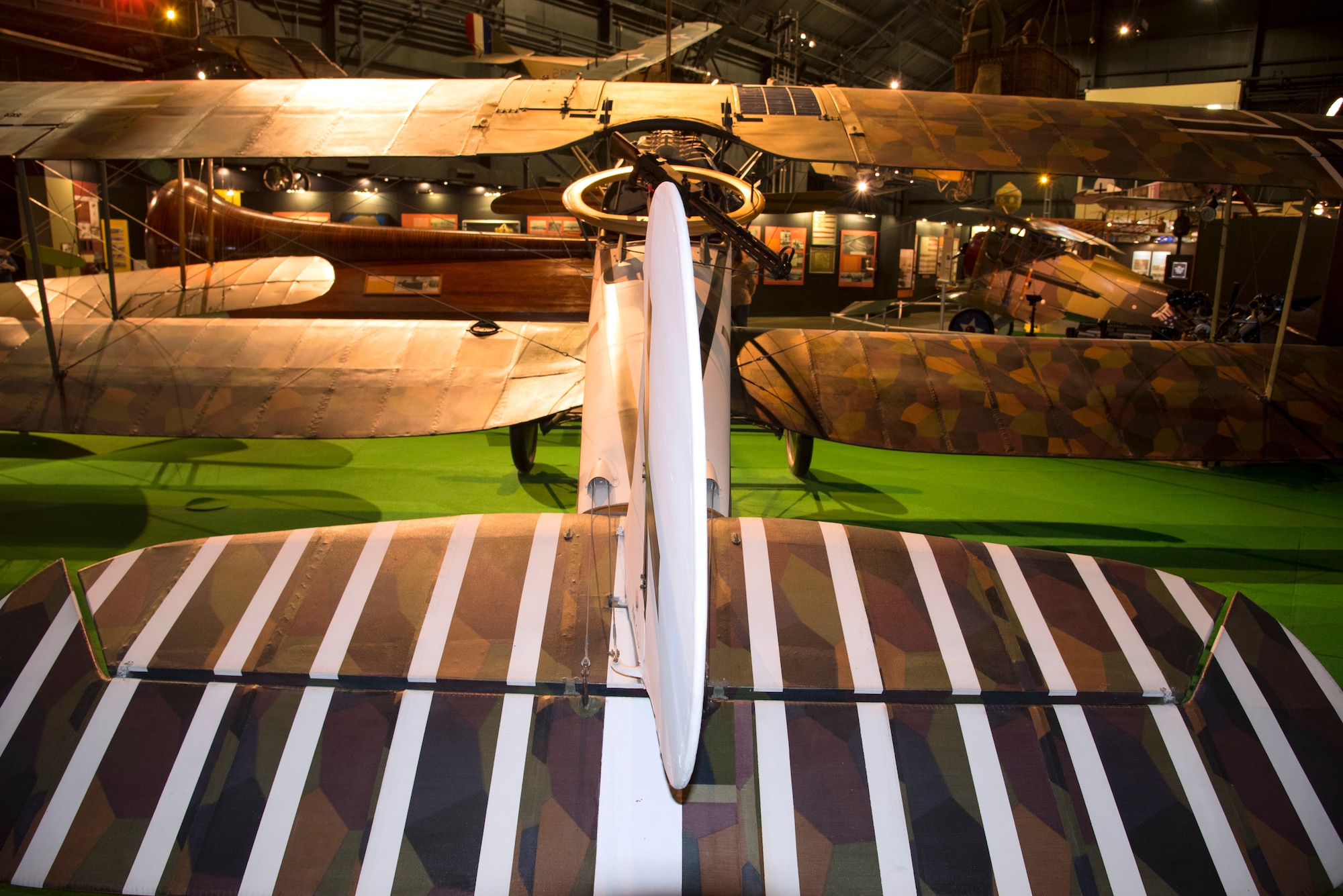 DAYTON, Ohio -- Halberstadt CL IV in the Early Years Gallery at the National Museum of the United States Air Force. (U.S. Air Force photo by Ken LaRock)