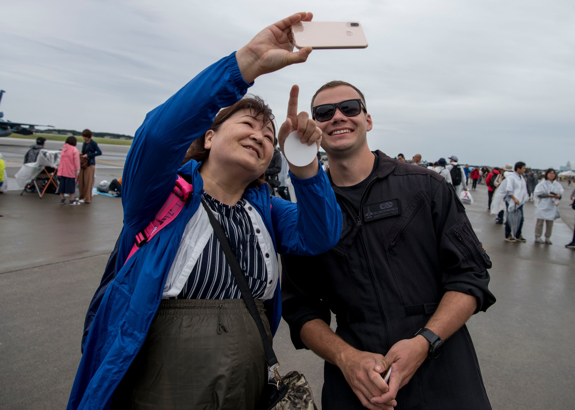 But first, lets take a selfie