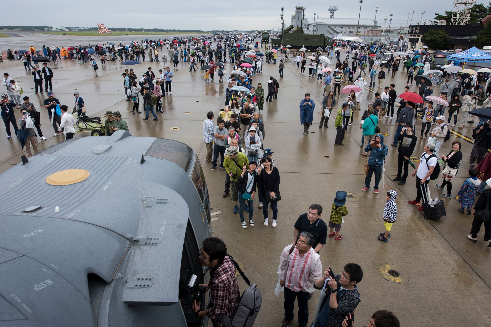 Air show festivities