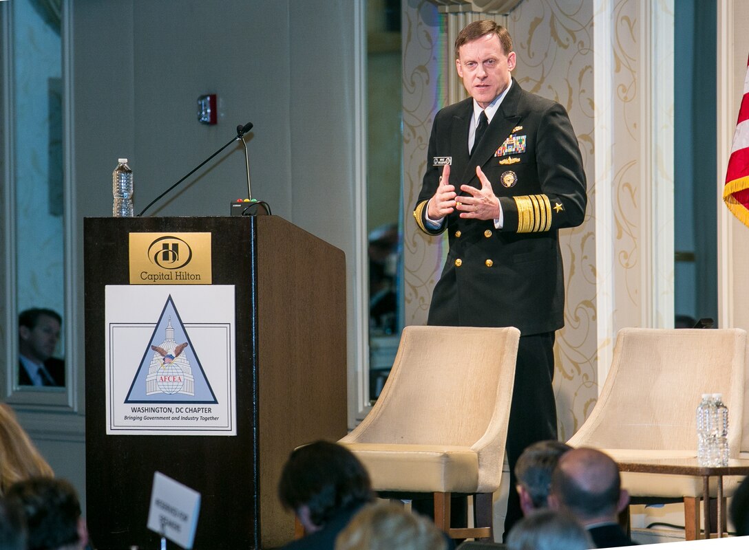 ADM Rogers Talks Teamwork at Cybersecurity Technology Summit in Washington