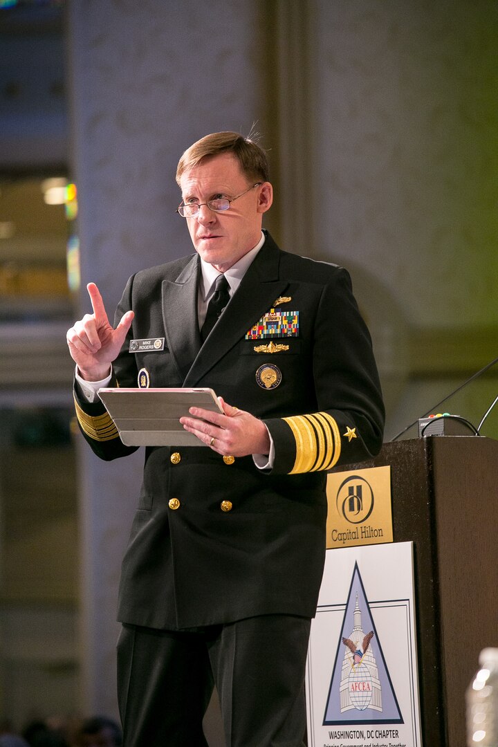ADM Rogers Talks Teamwork at Cybersecurity Technology Summit in Washington