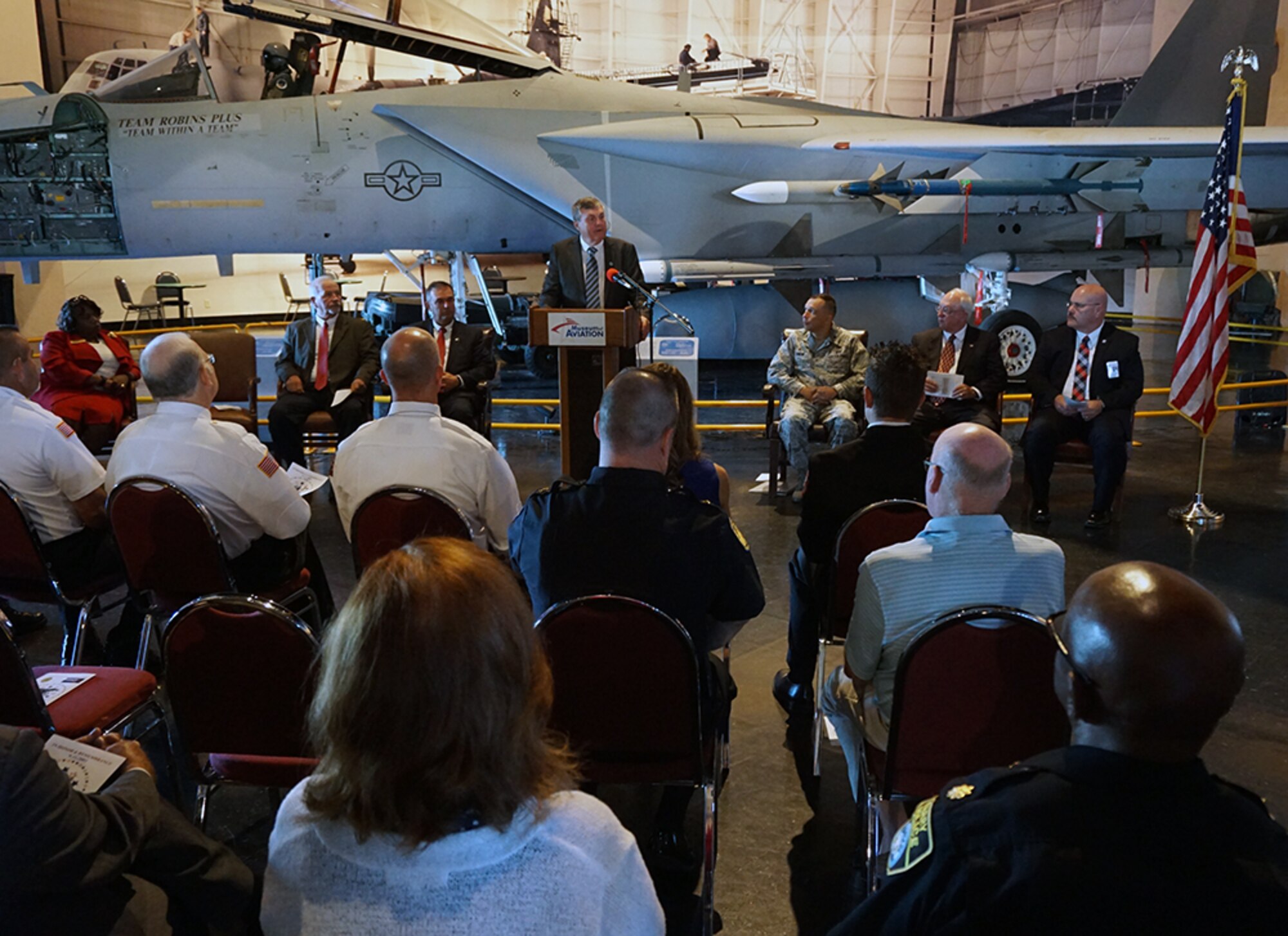 9/11 Patriot Day ceremony at the Museum of Aviation