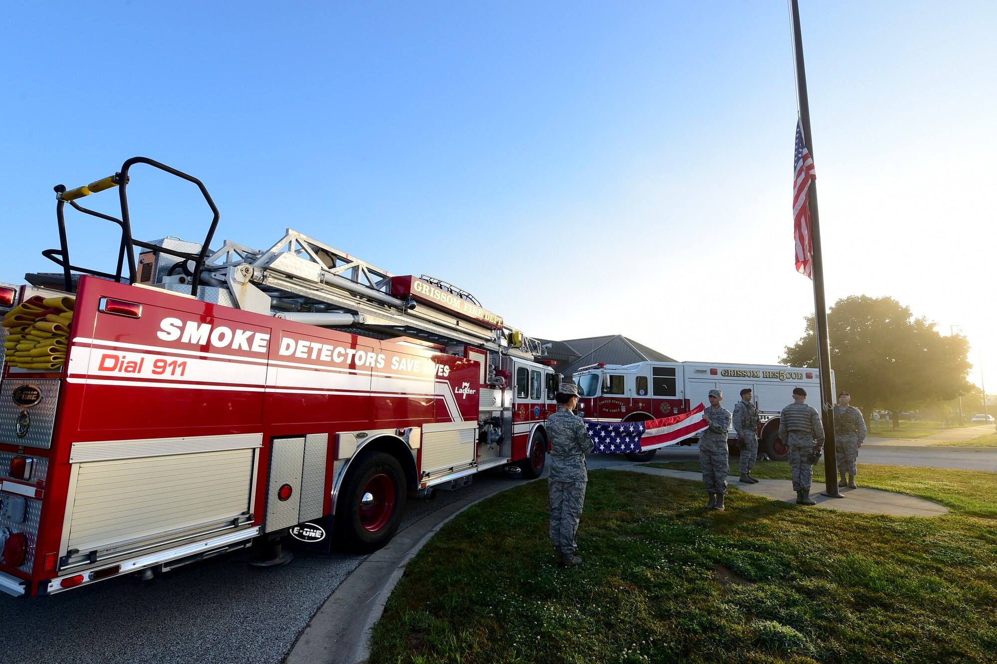 Grissom holds 9/11 memorial ceremony