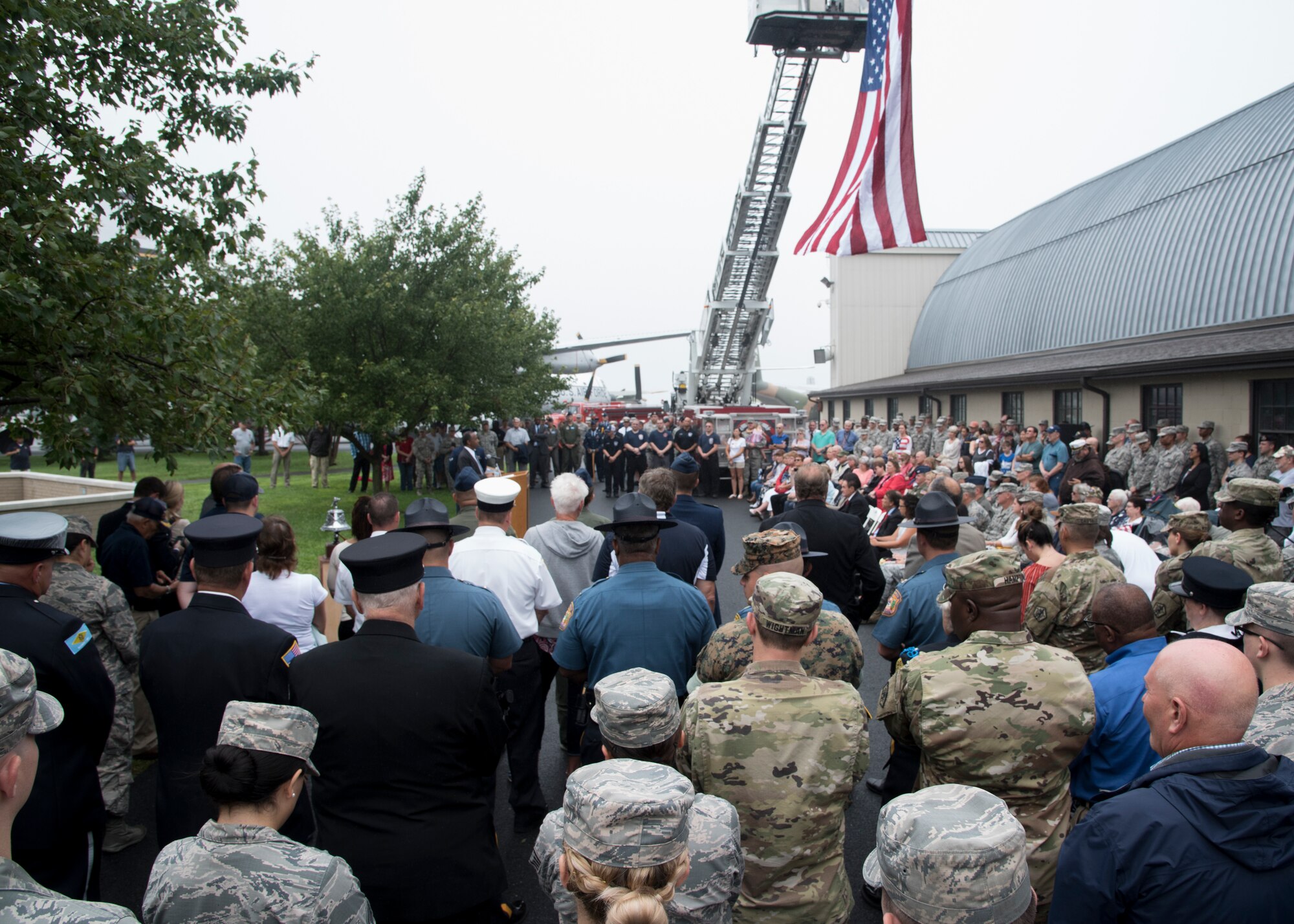 Ben Carson addresses at Dover AFB’s 9/11 ceremony