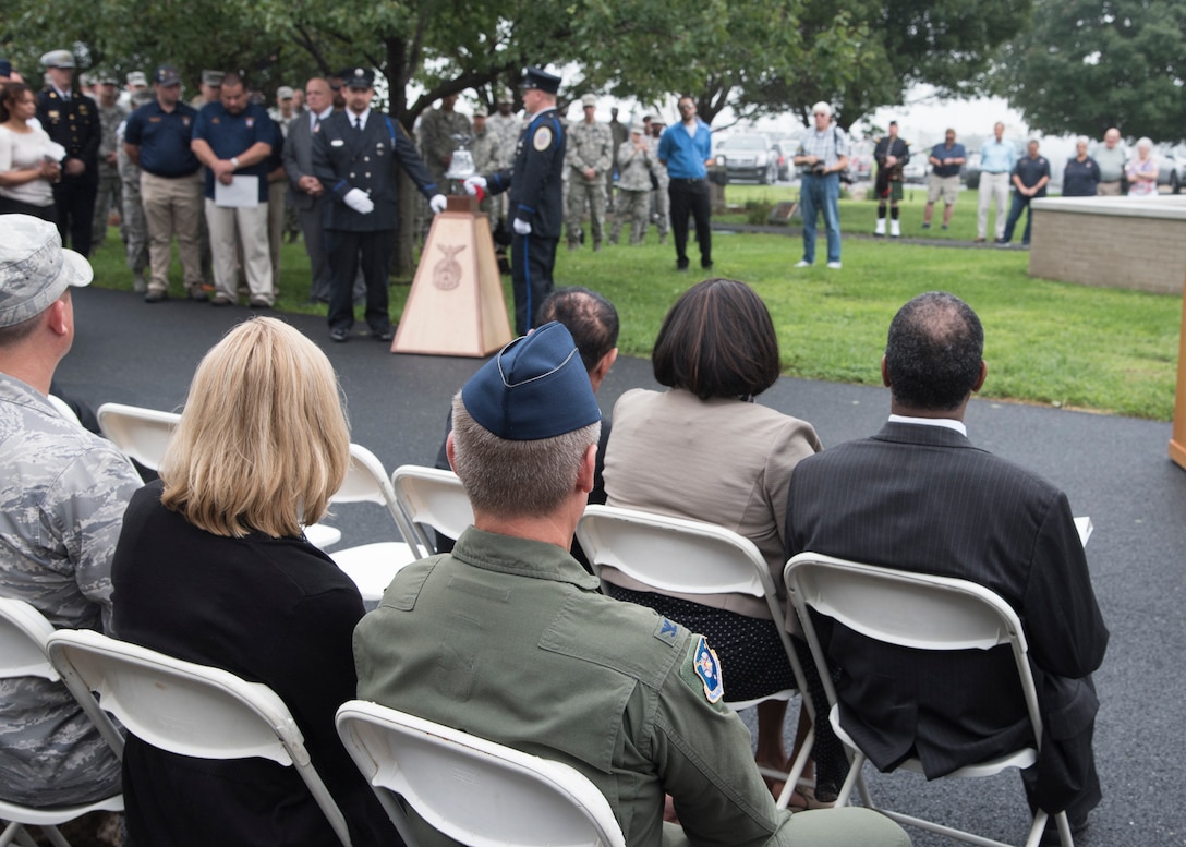 Ben Carson addresses at Dover AFB’s 9/11 ceremony