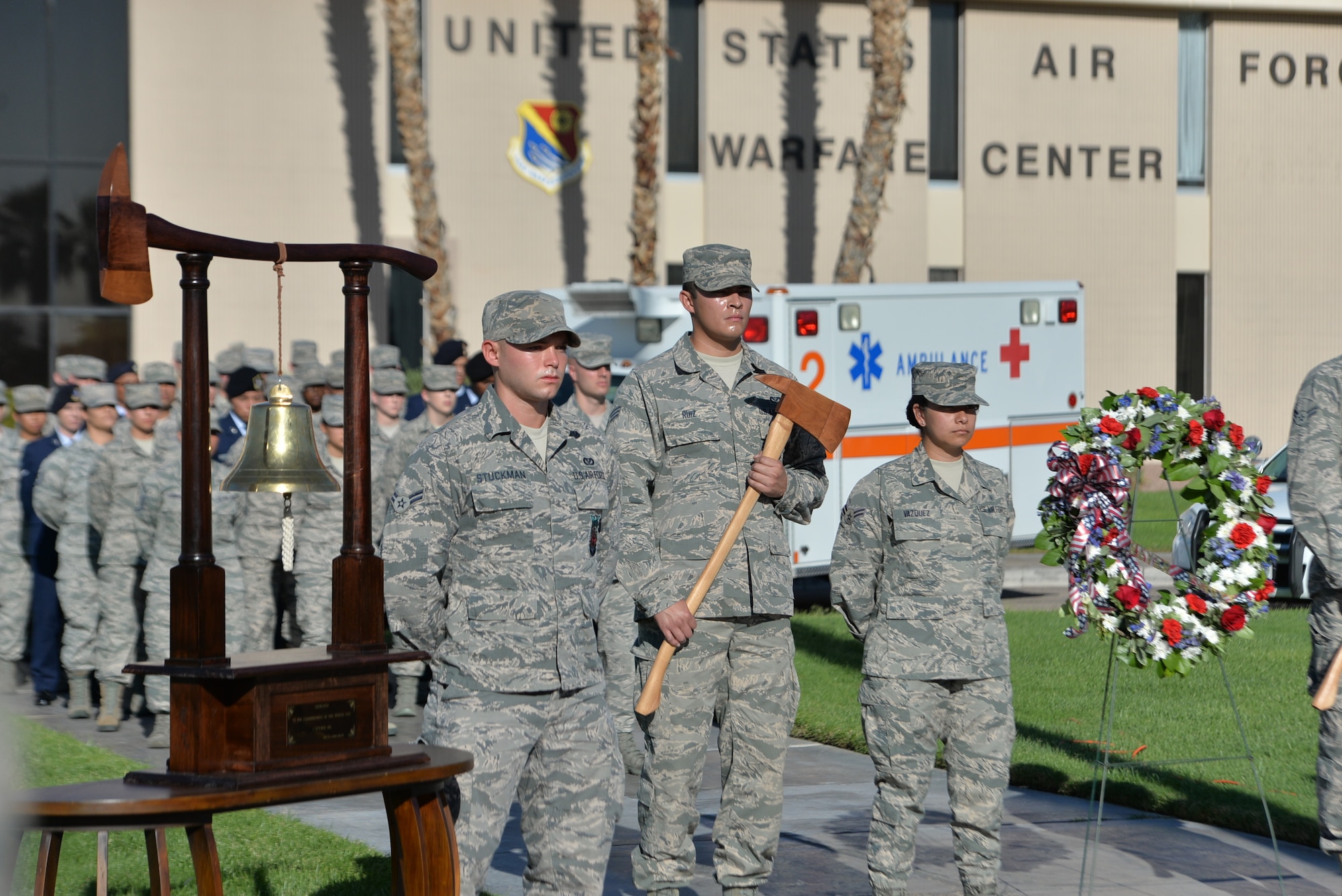 9/11 remembrance ceremony held at Nellis
