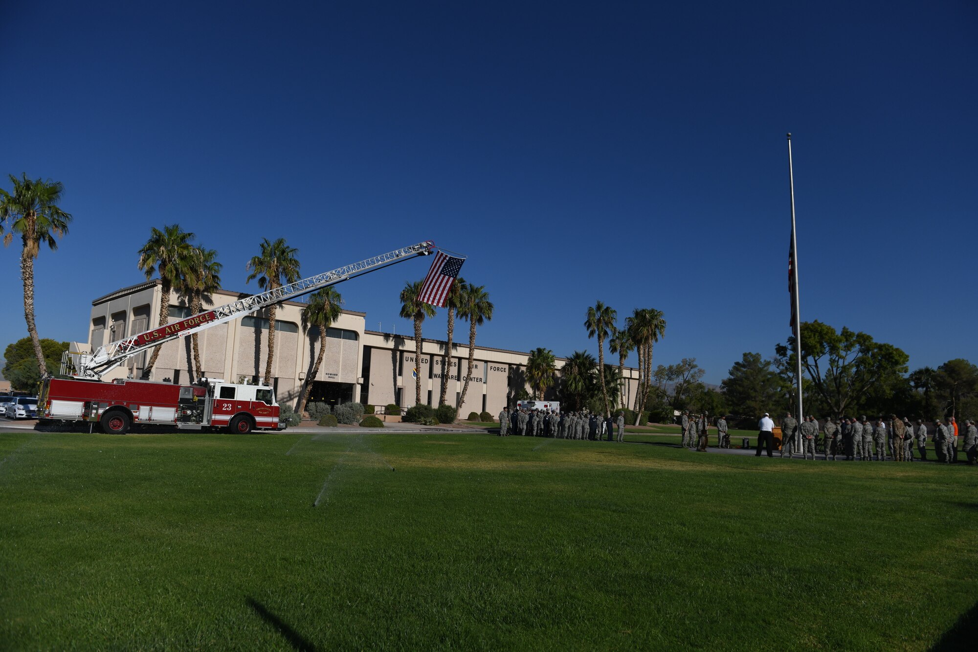 9/11 remembrance ceremony held at Nellis