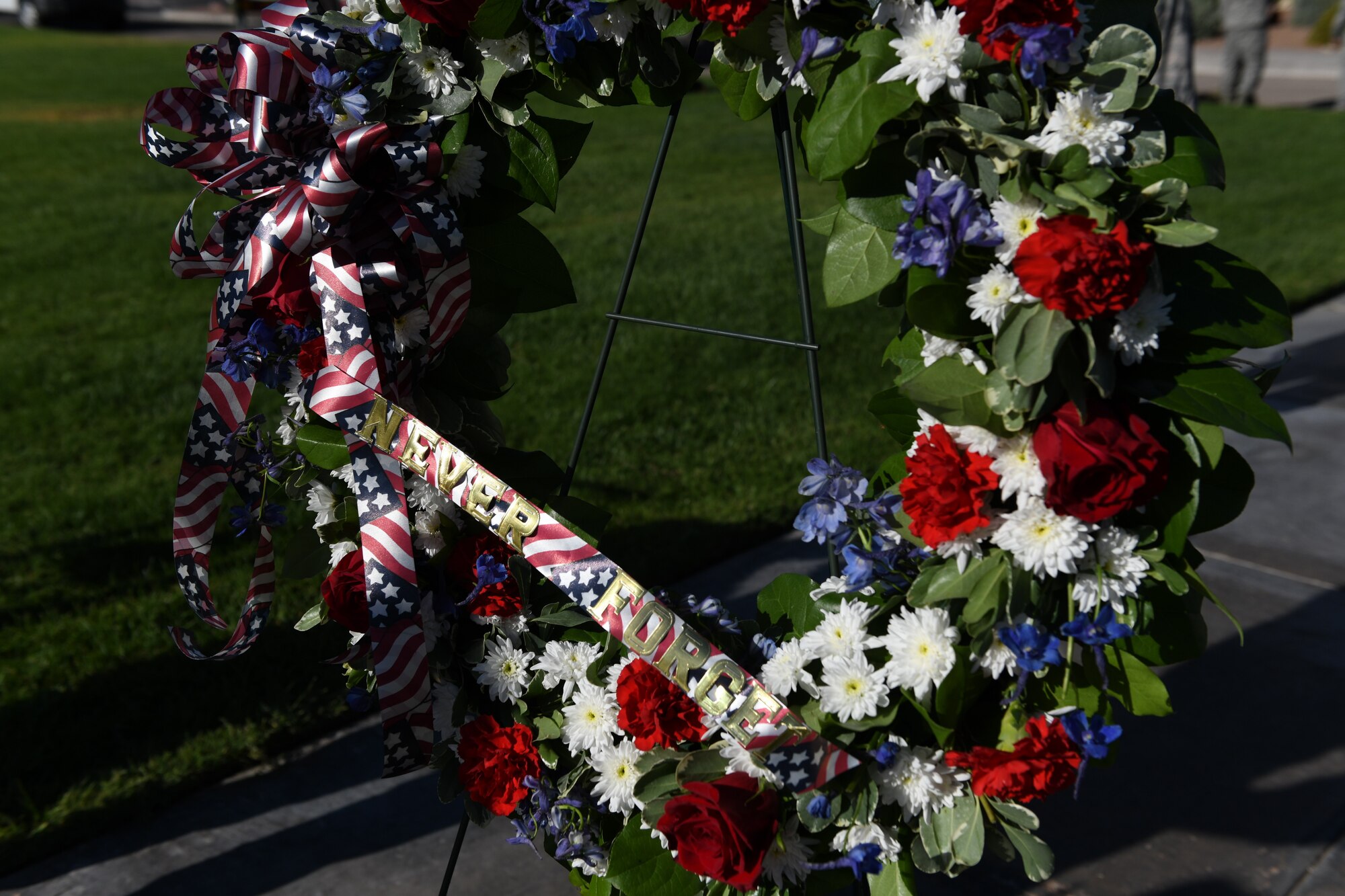 9/11 remembrance ceremony held at Nellis