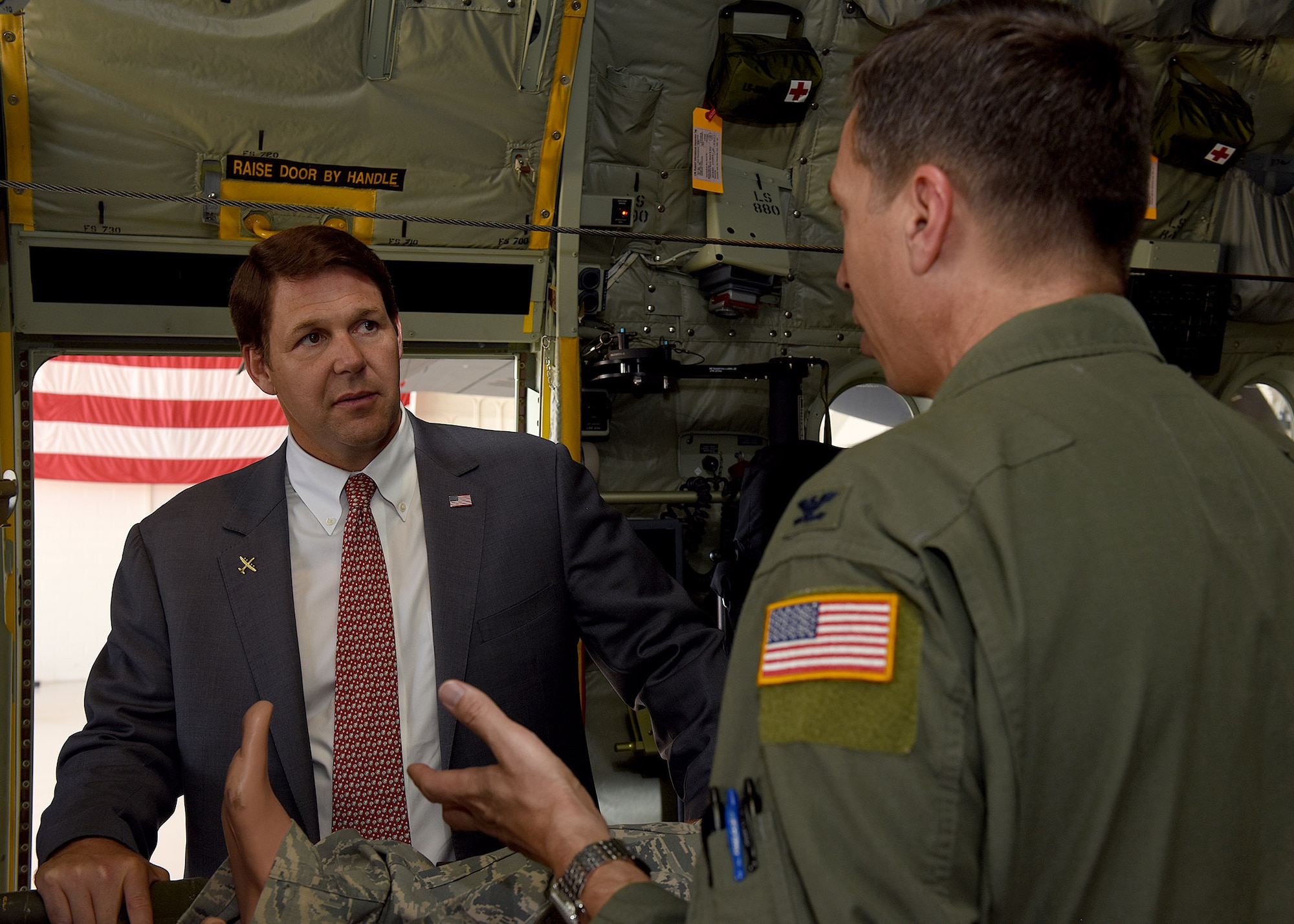 Congressman Arrington visits 317th AW