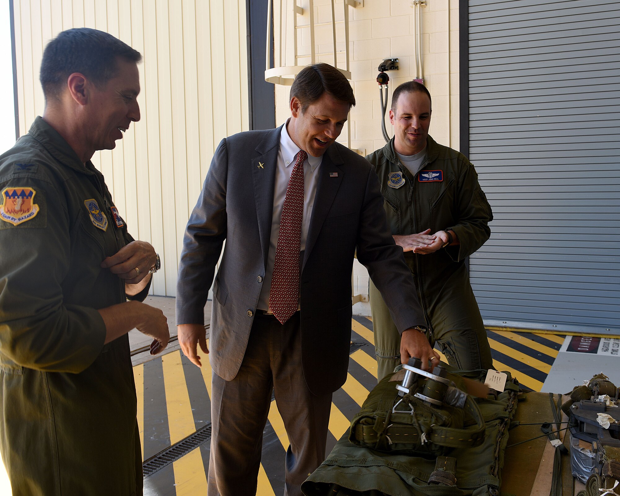 Congressman Arrington visits 317th AW