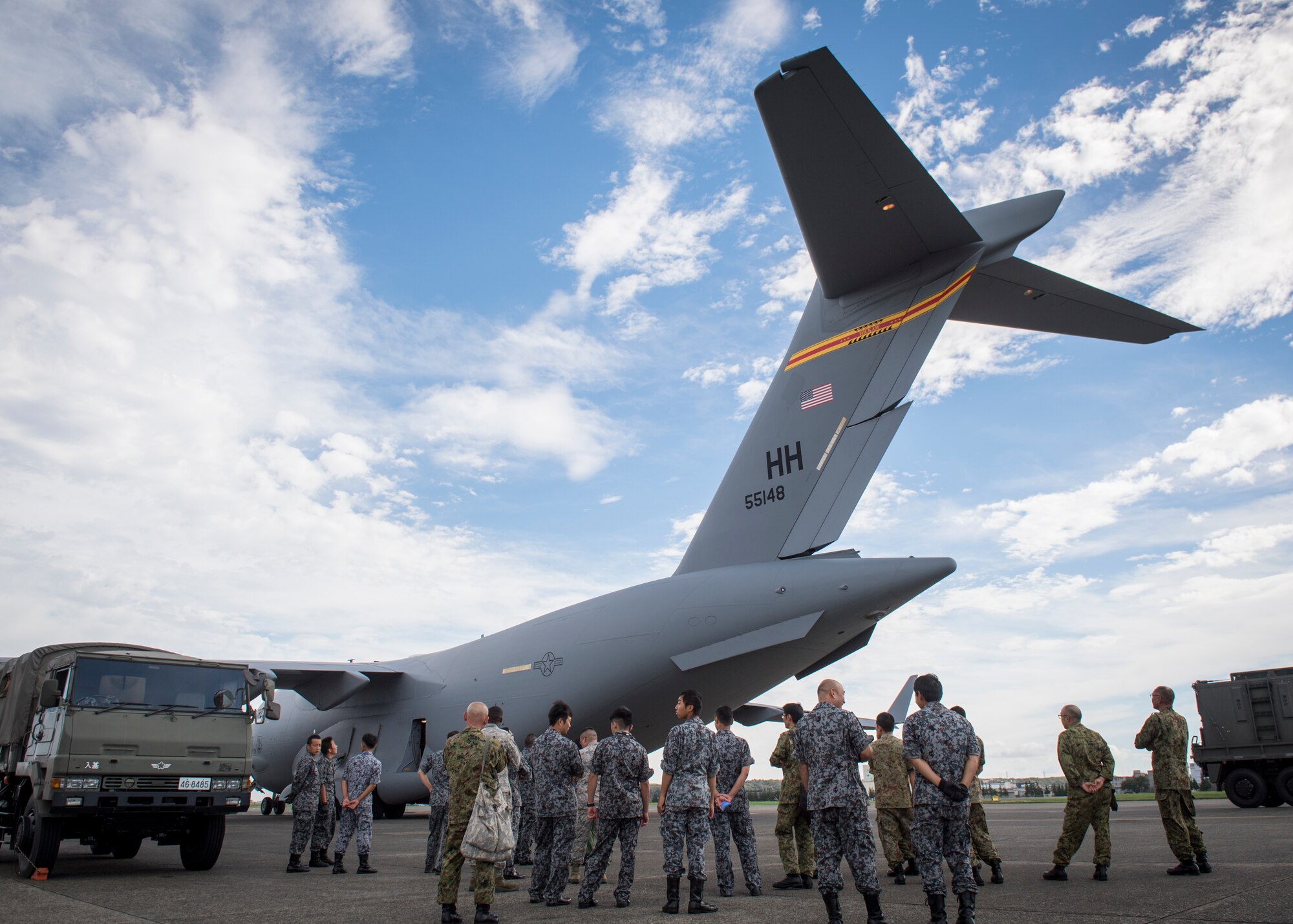 C-17 bilateral loading event