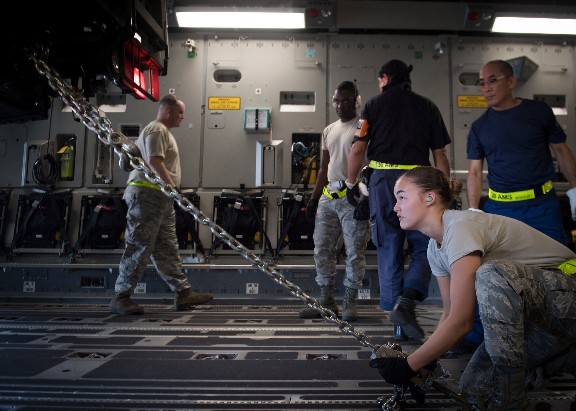 C-17 bilateral loading event