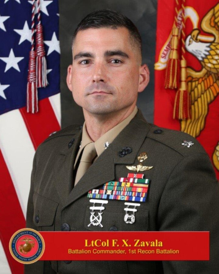 LtCol Francisco X. Zavala