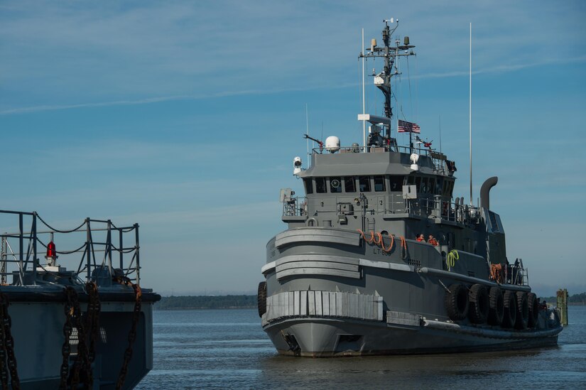 Joint Base Langley-Eustis evacuated vessels and aircraft in advance of Hurricane Florence, Sept. 11, 2018, to avoid possible impacts from the storm.