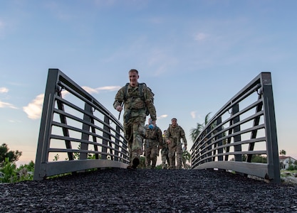 4th Joint Communications Squadron take the "Mustang Challenge"