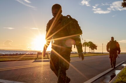 4th Joint Communications Squadron take the "Mustang Challenge"