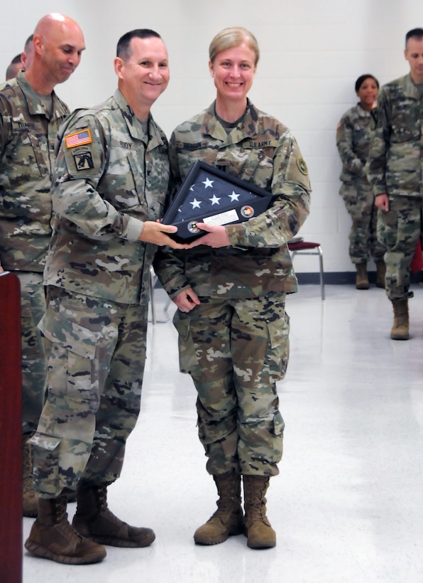 Army Reserve medical Soldiers receive recognition for service